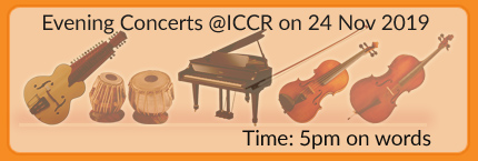 Evening Concerts @ICCR on 24 Nov 2019 - IIGF Symphony and Young Guest Artistes